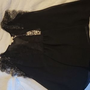 Lovestitch Sheer Lace Top - size L